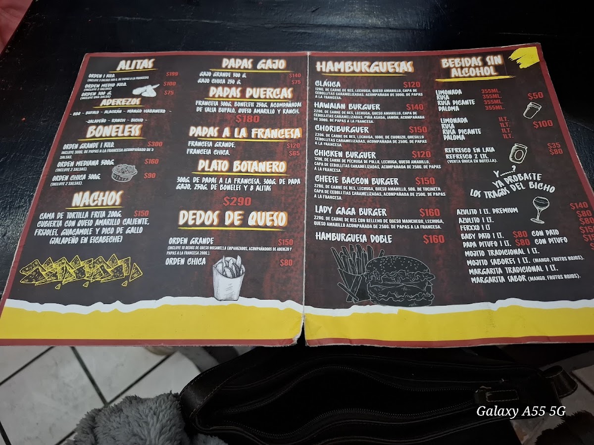 Bicho Wings Cuautlancingo Menu - Image 2